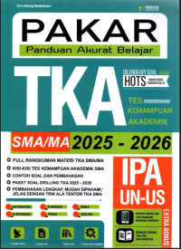 Image of Panduan Akurat belajar TKA SMA/MA 2025-2026